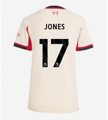 Liverpool Curtis Jones #17 Replik Auswärtstrikot Damen 2025-26 Kurzarm